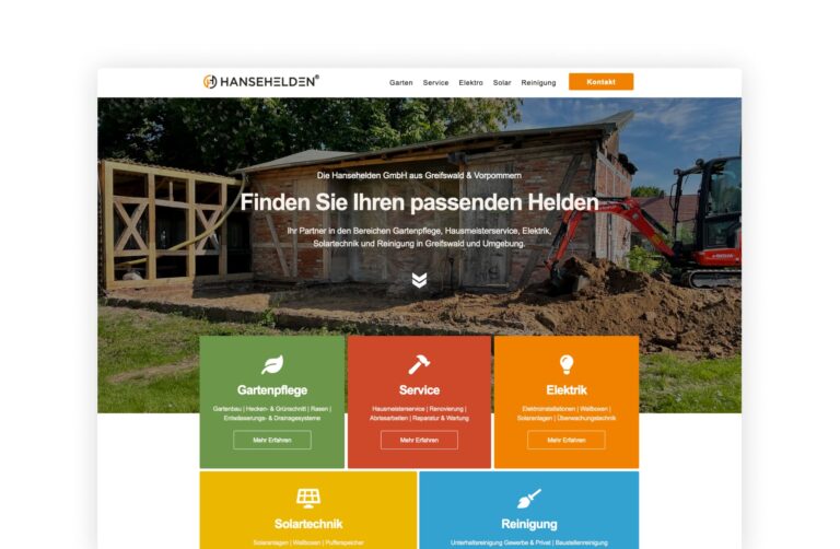 Hansehelden Website Bild